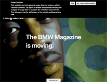 Tablet Screenshot of bmwmagazine.com